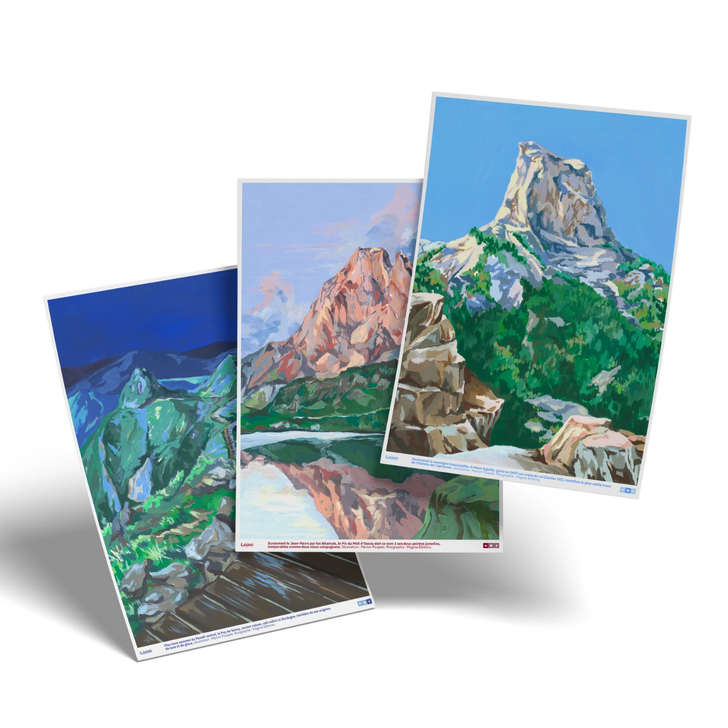 Pack 3 affiches - Collection 1