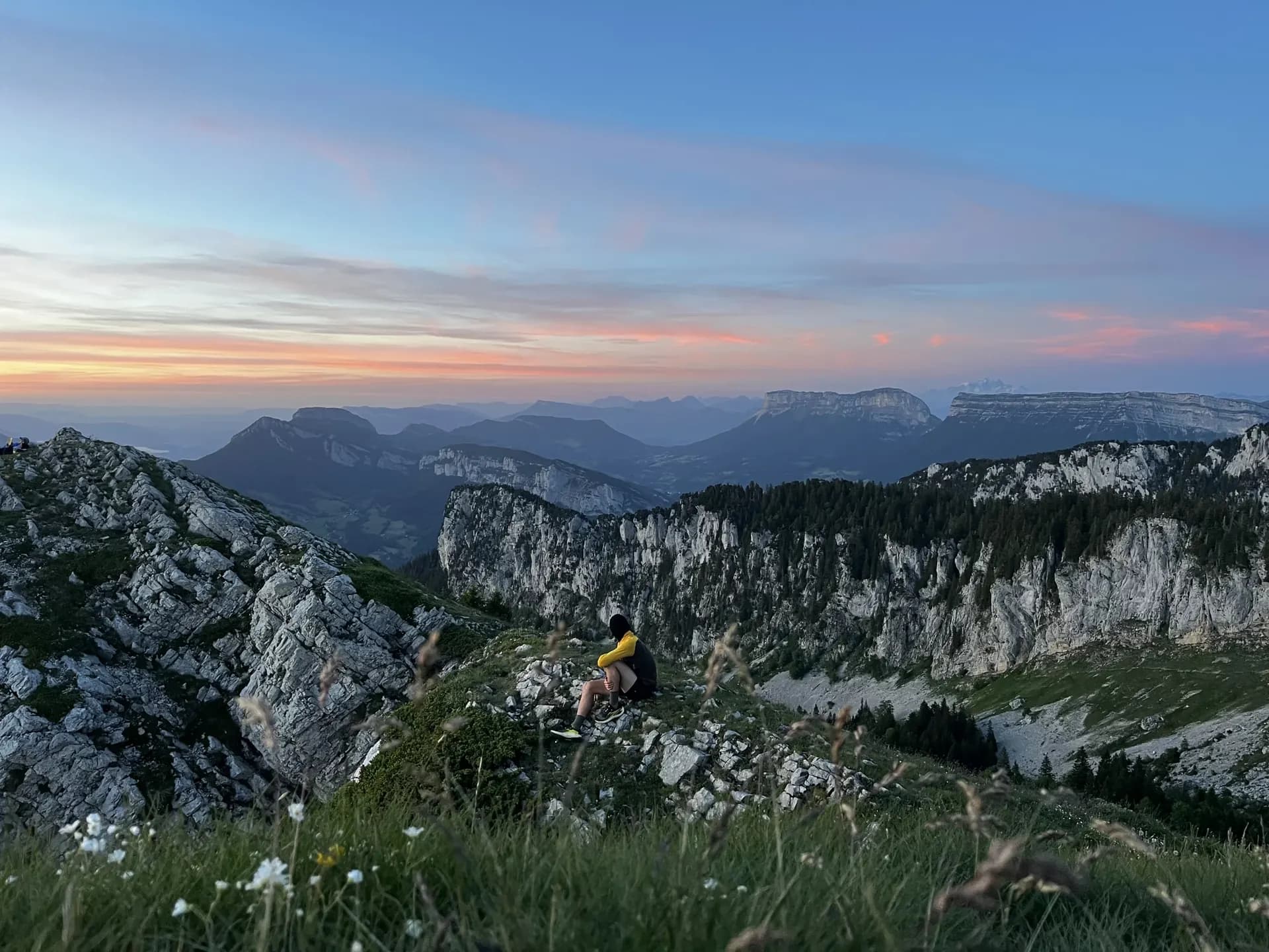 Couché de soleil sur le Petit Som