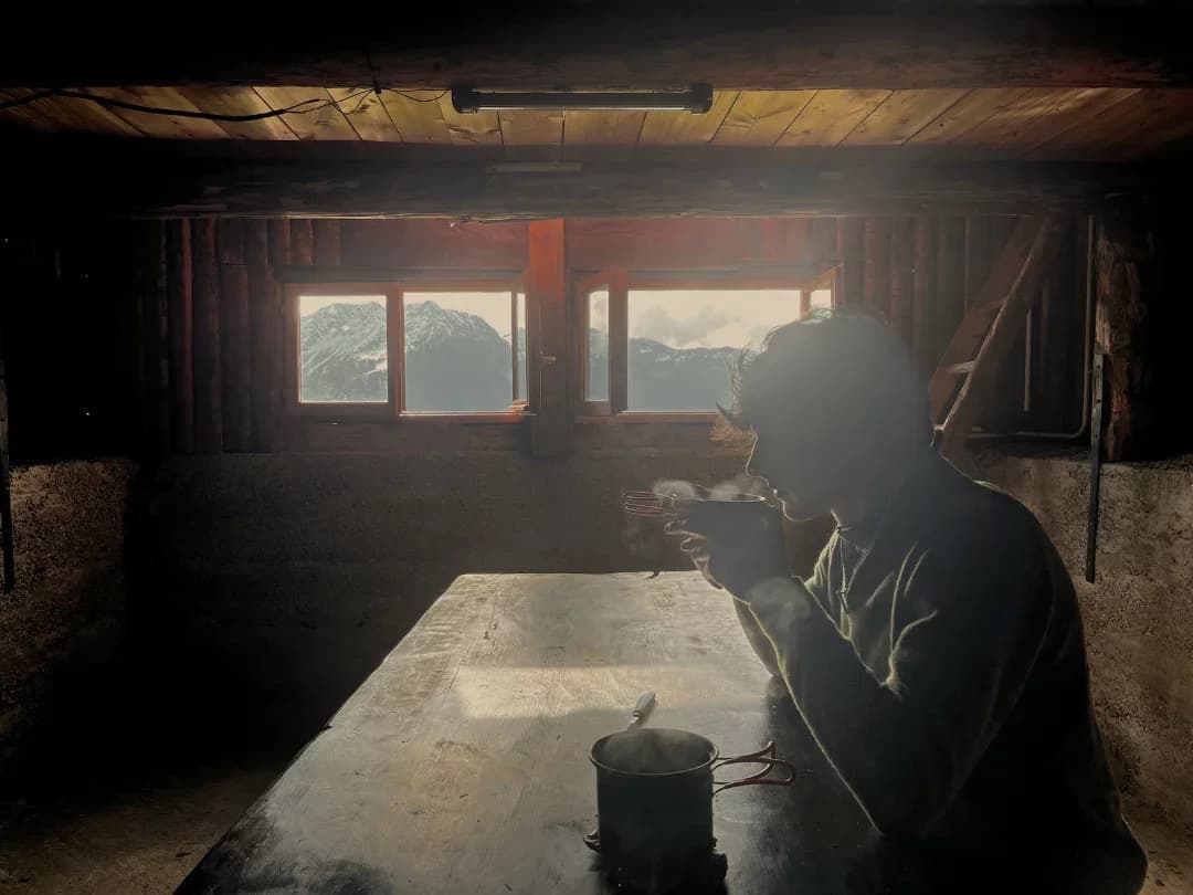 refuge dans le Massif de la Lauzière