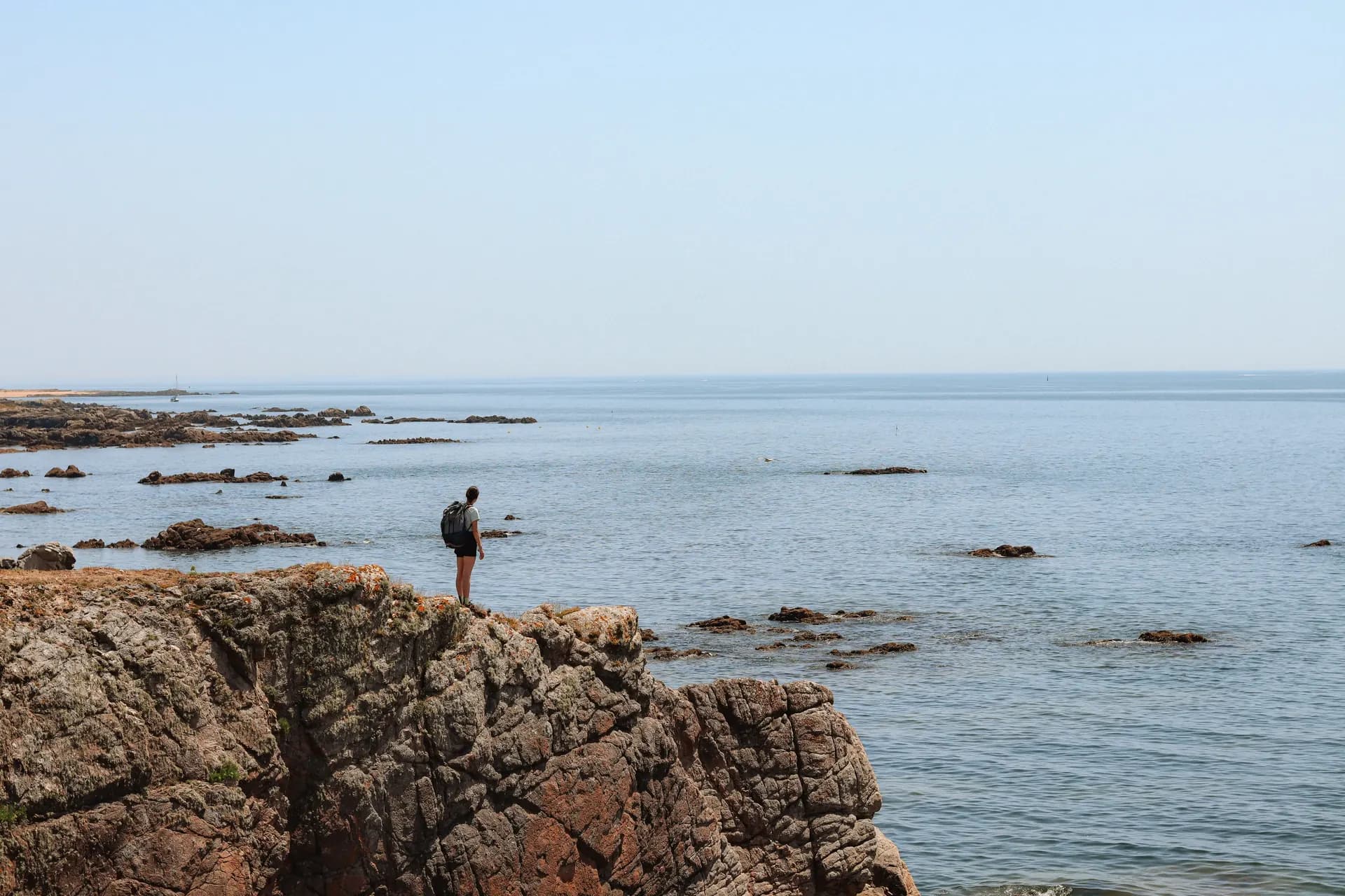 Randonneuse vers le Croisic