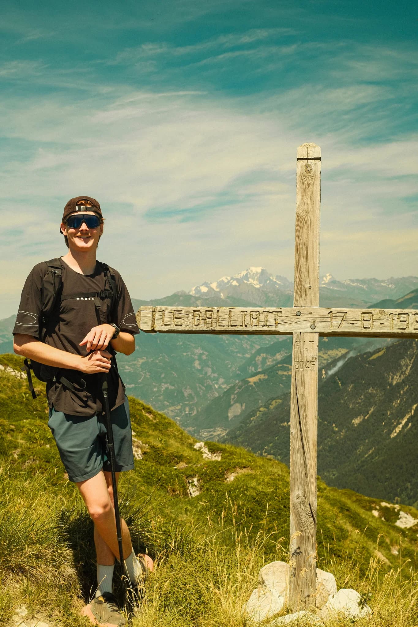 Le Dalliat, vue sur le Mont-Blanc