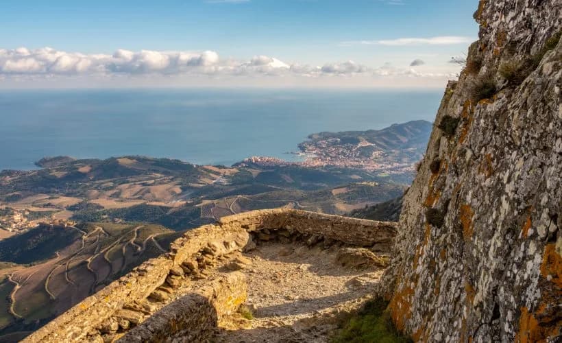 Vue des Pyrénées espagnoles