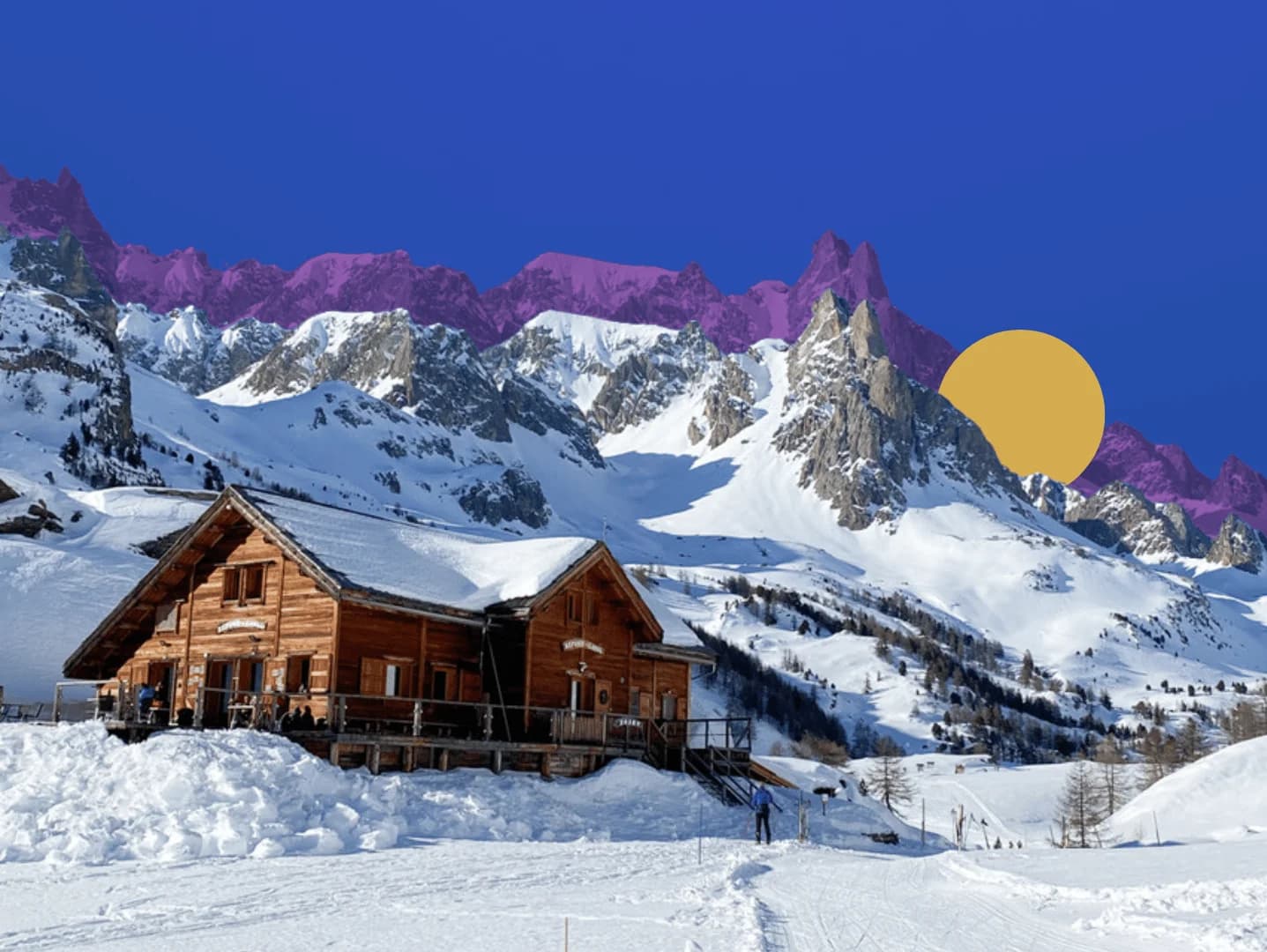 Refuge dans la Vallée de la Clarée