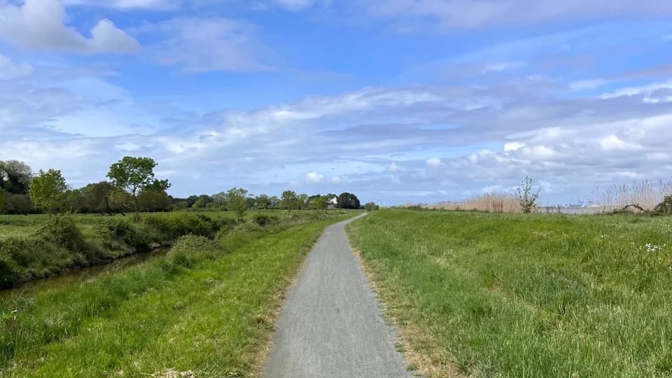 Piste cyclable pour relier Pornic à vélo