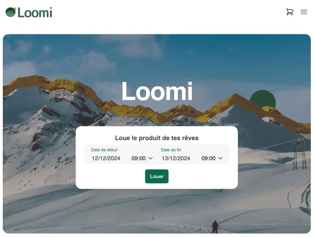 Loomi : la plateforme pour louer ton matériel outdoor