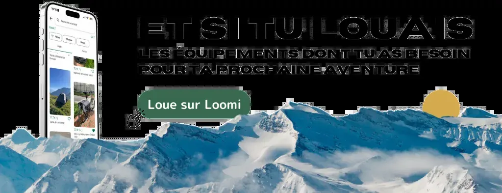 Loomi, la plateforme de location de matériel outdoor