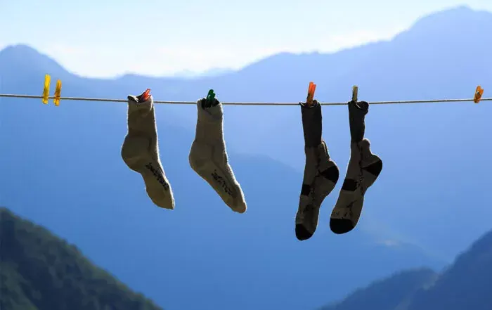 Douleur au pied à la montagne