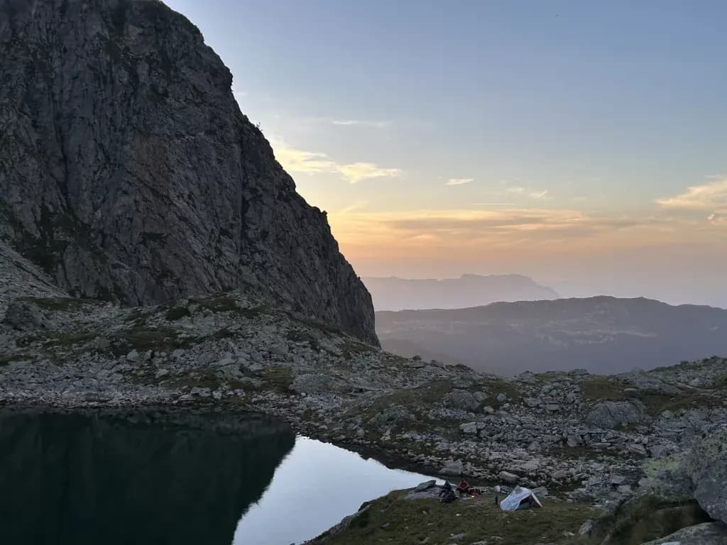 Bivouac autour des lacs des 7 Laux