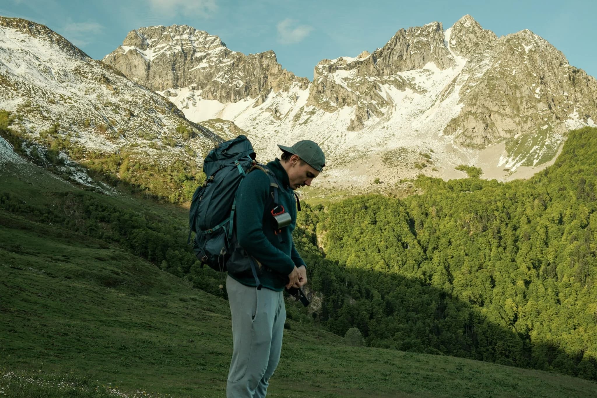 Vallée d'Aspe dans les Pyrénées