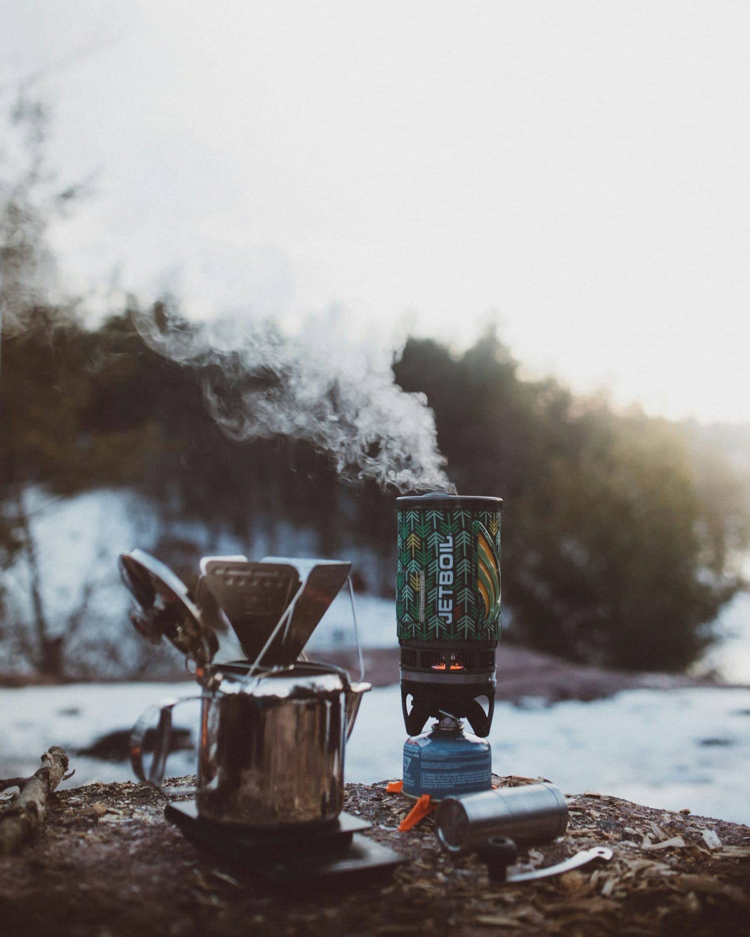 que manger en bivouac ? Jetboil, rechaud