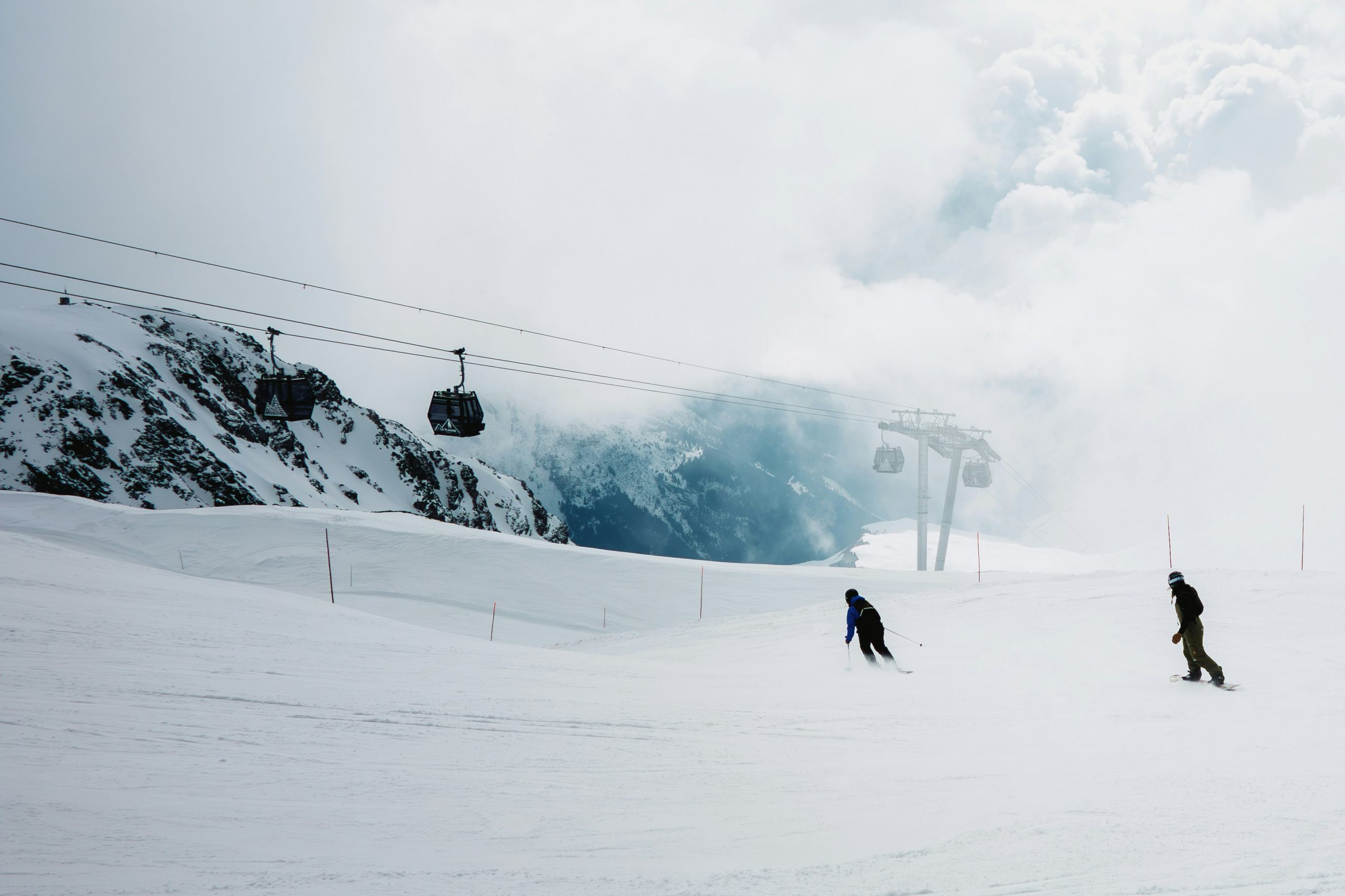 Pistes de ski de La Plagne accessibles en transports en commun
