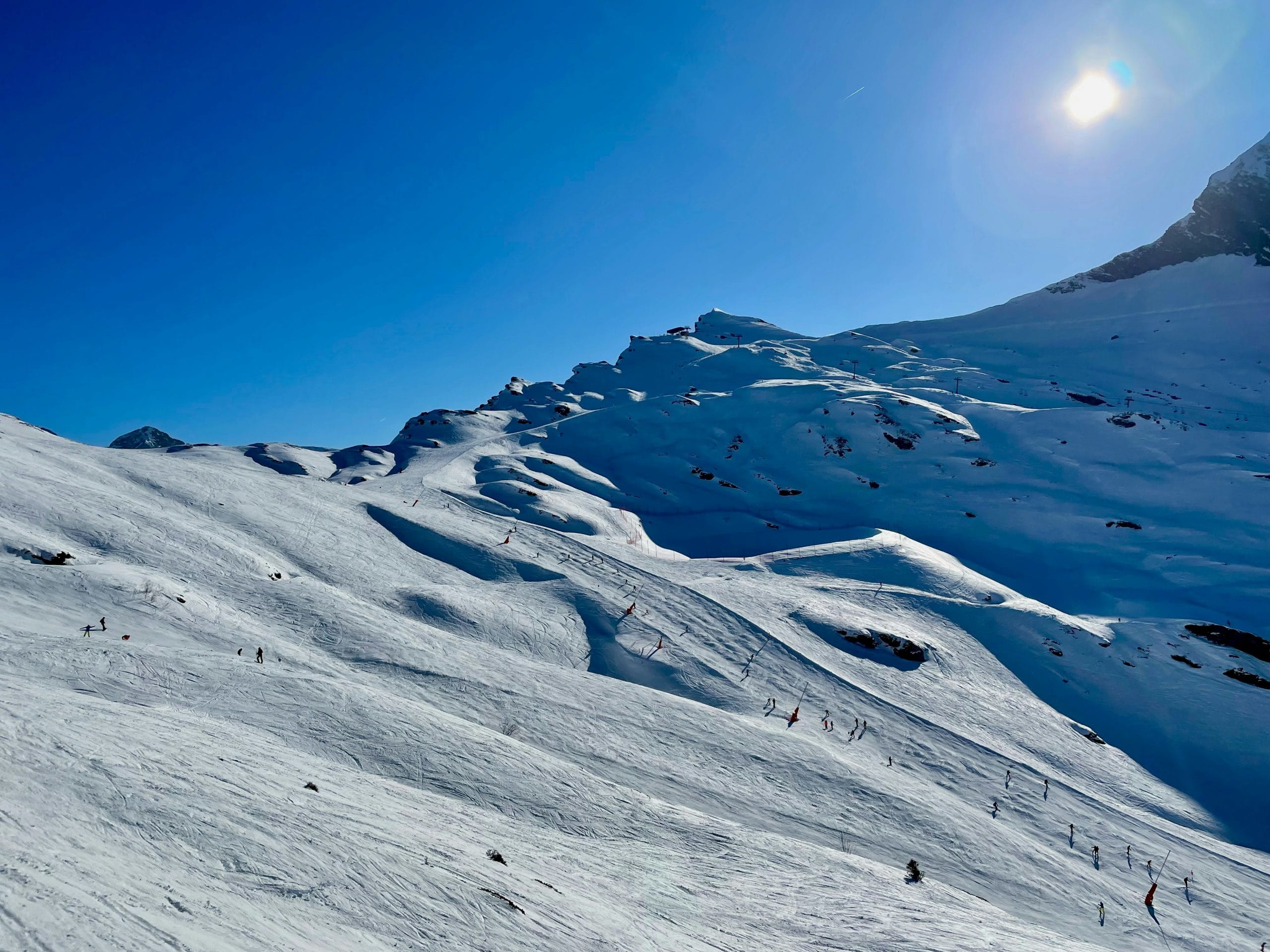 Domaine skiable de Morzine sous la neige en hiver