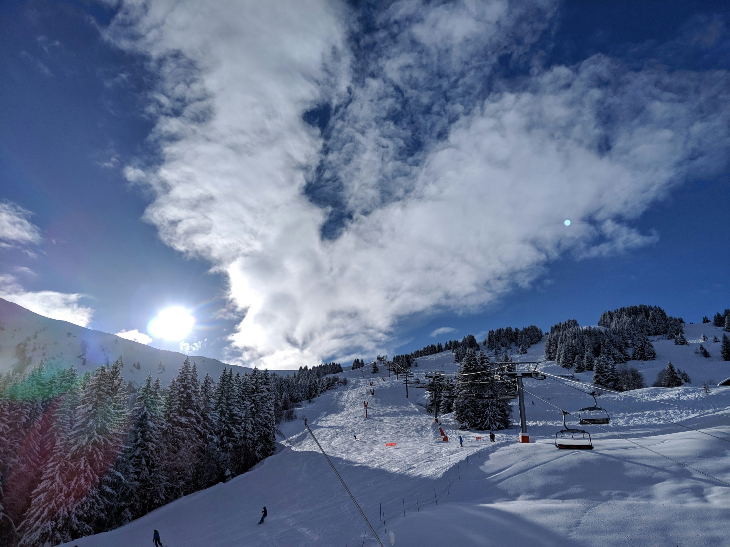 Pistes de ski de Saint-Gervais accessibles en transports en commun