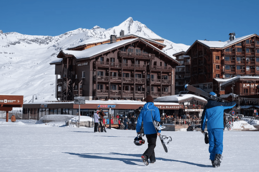 Pistes de ski de Tignes accessibles en transports en commun