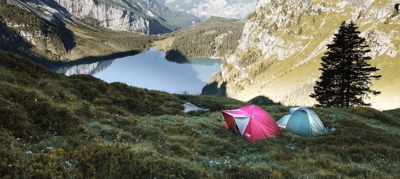 Bivouac dans les Alpes