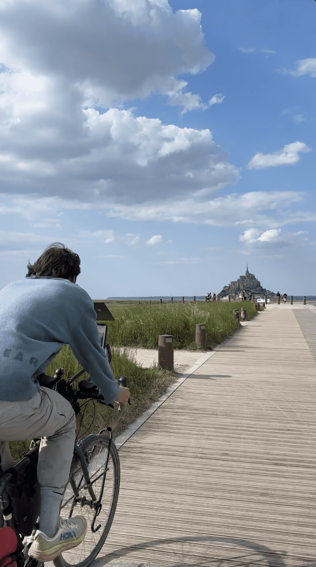 Mont Saint Michel à vélo