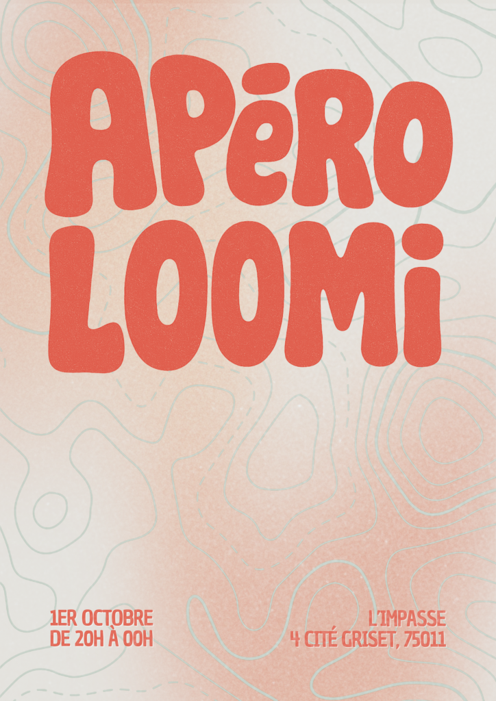 Affiche Apero Loomi 724x1024
