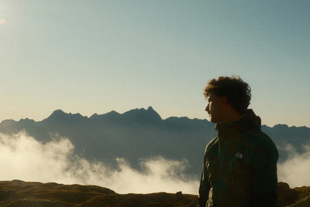 Vue sur le massif de Belledonne