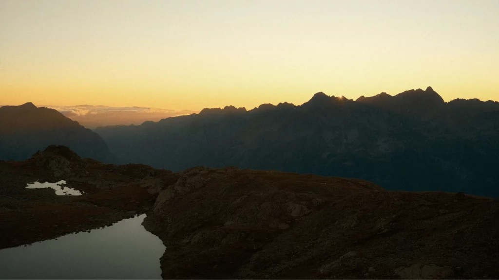 bivouac au lac des fades