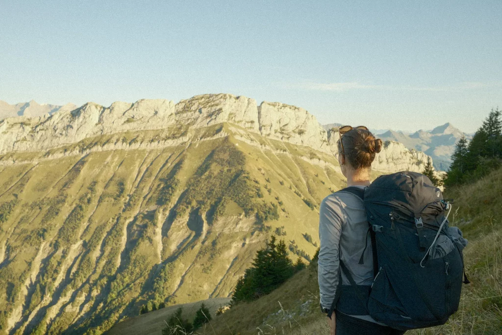Vue sur le Mont Lachat