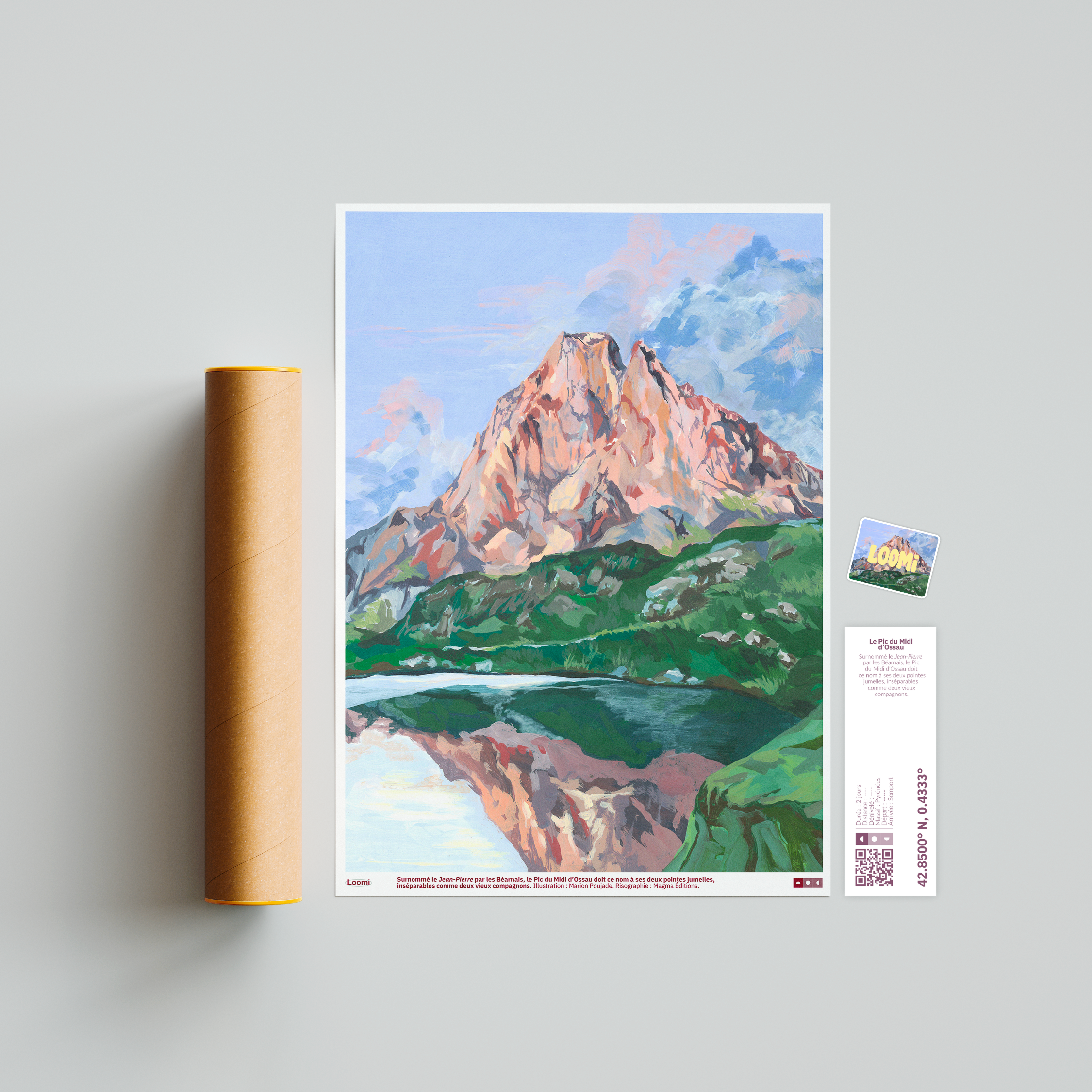 Pic du Midi d'Ossau - Crépuscule