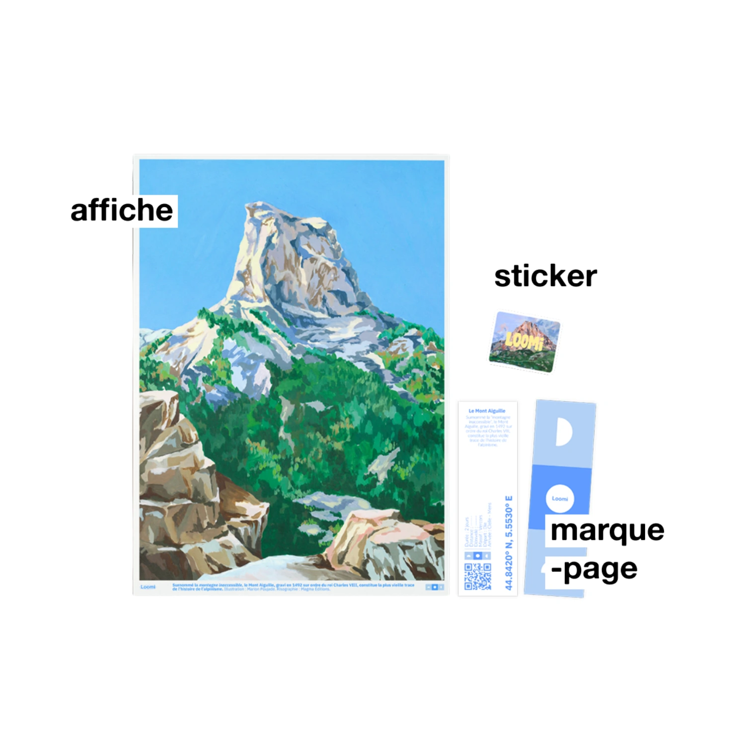 Affiche dessinée à la main